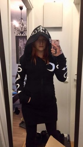 Moon Witch Hoodie - Gothic Punk Print