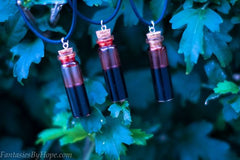 Spooky Blood Vial Necklace! Looks like real blood! - HottestTrendsPrint