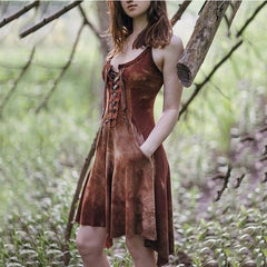 Medieval Vintage Gothic Apocalyptic Dress - Once Upon A Time