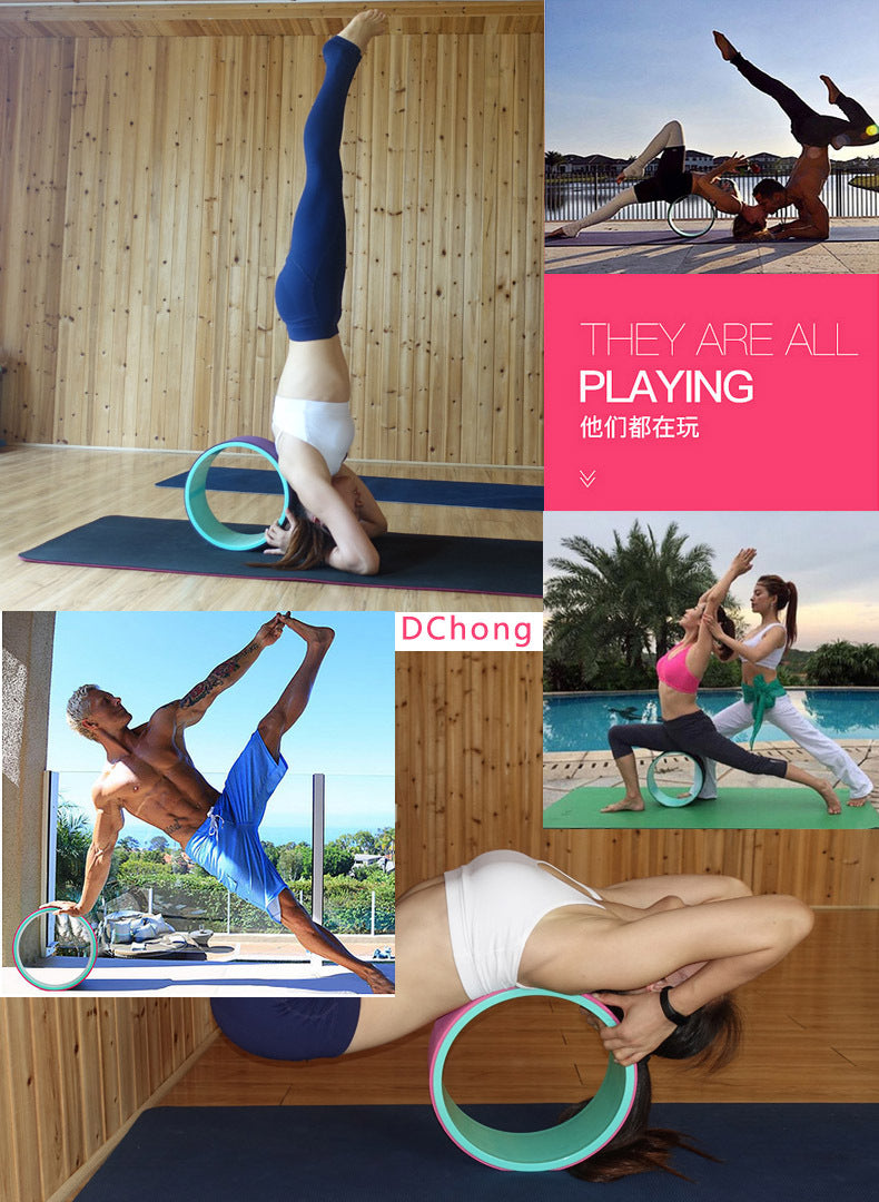 Yoga Wheel - Yoga Circle - Gym Yoga Fitness Stretch