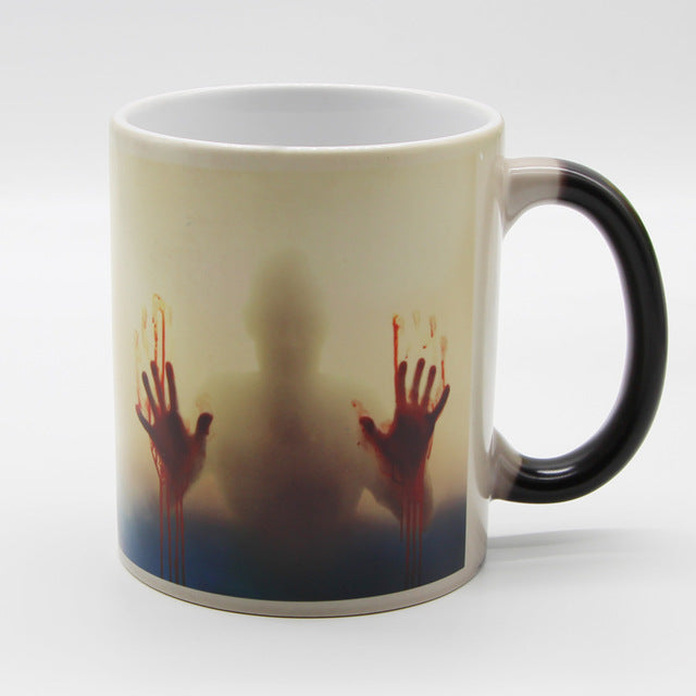 Heat Activated Color Changing Coffee Cup!